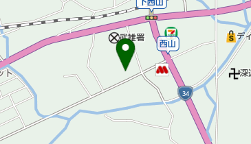 寿し八の地図画像