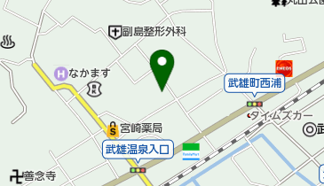 阿吽・博多串焼きの店の地図画像