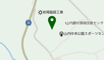 武雄市役所 山内武道館の地図画像