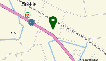 吉富ガラス店の地図画像