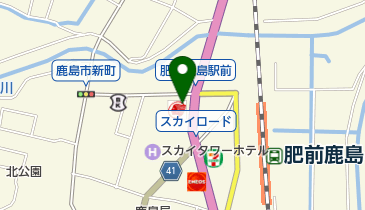 藤津石油株式会社鹿島給油所の地図画像