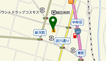 大阪屋ピオ店の地図画像