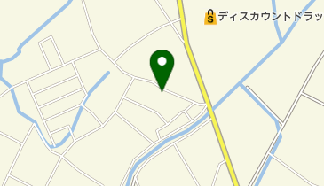 井手分公民館の地図画像