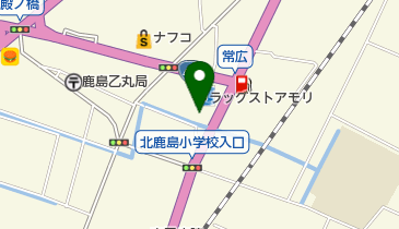 鹿島市 北鹿島公民館の地図画像