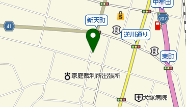 有限会社山中鉄工の地図画像