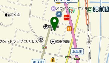 鹿島ロータリークラブの地図画像