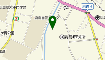 鹿島市職員労働組合の地図画像