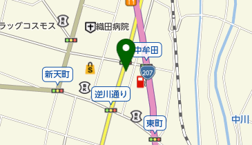 スナック里の地図画像