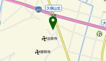 中尾鮮魚店の地図画像