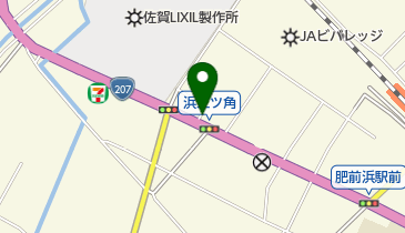 とくなが仕出しの地図画像