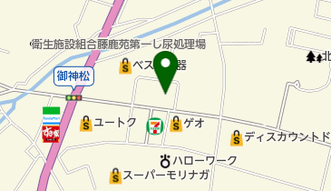 シャディサラダ館鹿島西牟田店の地図画像