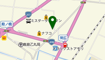 川田食品の地図画像