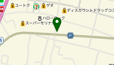 モリサキ美容室の地図画像