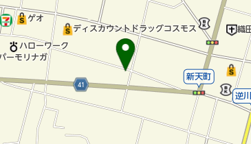 西牟田薬局の地図画像