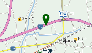 有限会社野副喜硝子店の地図画像
