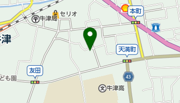 鶴丸海産の地図画像