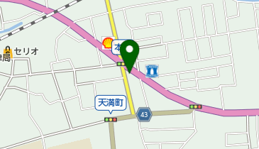 大野美容室の地図画像