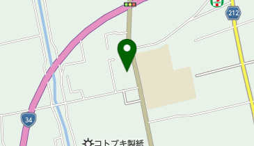 西岡牛乳販売店の地図画像