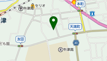 株式会社友田呉服店の地図画像