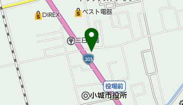 永渕商店の地図画像