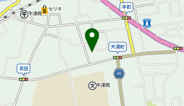 フローリストはなさとの地図画像