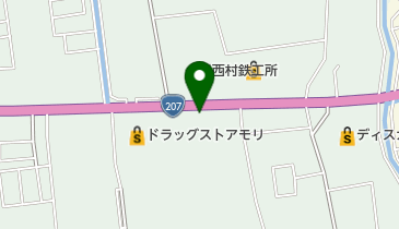 江上タイヤの地図画像