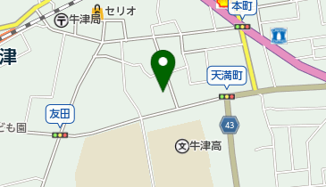 有限会社高木商店の地図画像