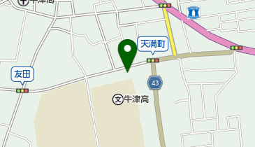 フチガミの地図画像