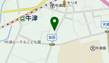 カトレヤ美容室の地図画像