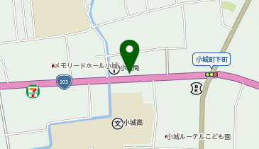 つかはら美容室の地図画像