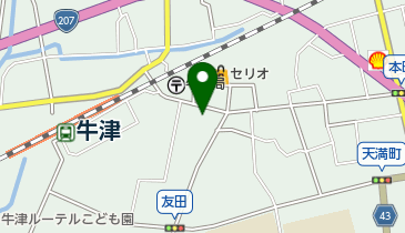 ビューティーサロンえいこの地図画像