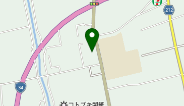 古賀文房具店の地図画像