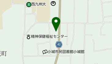 焼肉園の地図画像