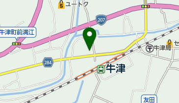 牛津中央薬局の地図画像