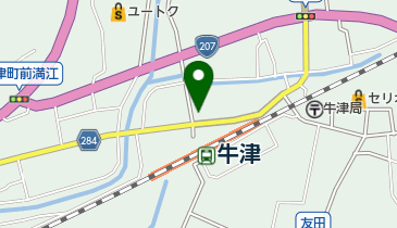 えごし理容の地図画像