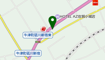 カタクラ理容の地図画像