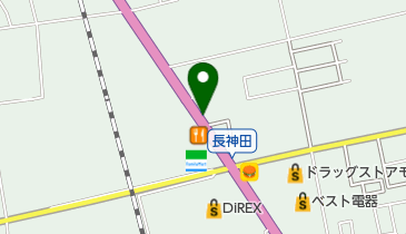 ヘアーサロン松の地図画像