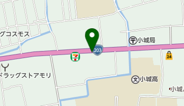 ニュー小城理容室の地図画像
