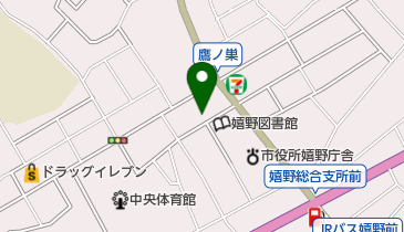 藤田鍼灸院の地図画像