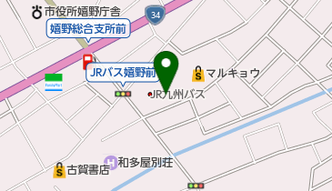 嬉野キリスト教会の地図画像