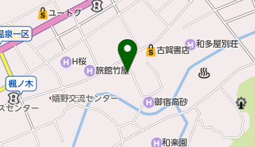 観光嬉野温泉芸能組合の地図画像