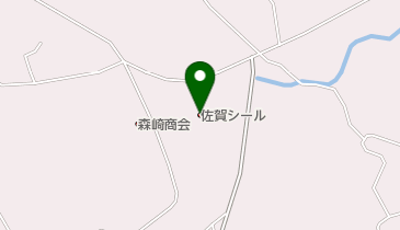 佐賀シール工業株式会社の地図画像