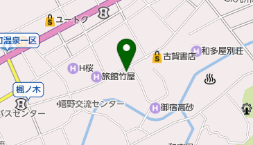 橋爪生花店の地図画像