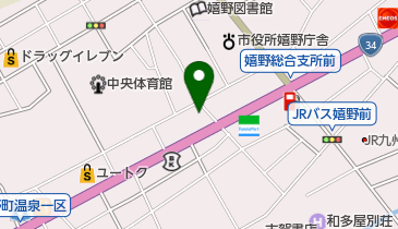 ビューティサロンのなかの地図画像