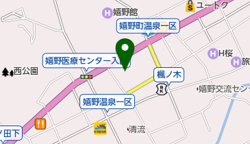 嬉泉館の地図画像