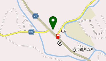 旭屋衣料店の地図画像