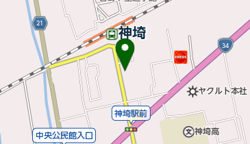 緒方電機商会の地図画像