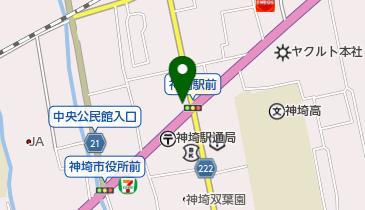 個別指導学習塾吉野ヶ里教室の地図画像