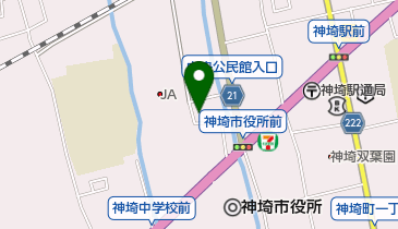 神埼建設業協会の地図画像