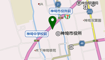 神埼市商工会の地図画像